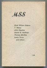 Mss: Short Novels, Stories, Poems, Drama, Art-Volume I, Number 2, Winter, 1962