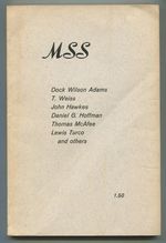 Mss: Short Novels, Stories, Poems, Drama, Art-Volume I, Number 2, Winter, 1962
