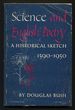 Science and English Poetry: a Historical Sketch, 1590-1950