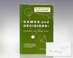 Games and Decisions: Introduction and Critical Survey