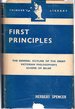 First Principles (Thinker's Library Series, #62)