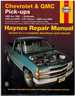 Chevrolet & Gmc Pick-Ups 1988 Thru 1998 All Models 1999 and 2000 C/K Classic 2wd and 4wd