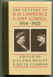 The Letters of D. H. Lawrence & Amy Lowell, 1914-1925