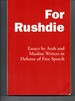 For Rushdie Essays By Arab and Muslim Writers in Defense of Free Speech