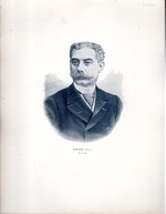 Engraving: "Berger (Paul) Ne' En 1845"...From the Centenaire De La Facult De Mdecine De Paris (1794-1894).