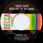 Johnny One Time / I Must Have Been Out of My Mind [7" 45 Rpm Single]