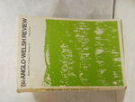 The Anglo-Welsh Review. Spring 1973, Volume 22, Number 49