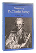 Memoirs of Dr. Charles Burney 1726-1769