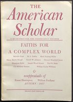 The American Scholar, Vol. 26 No. 4, Autumn 1957