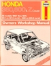 Honda 360, 600 & Z Coupe: All Models 1967 Thru 1975: Owner's Workshop Manual