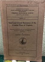 Sand and Gravel Resources of the Coastal Plain of Virginia;
