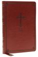 Kjv, Thinline Bible, Large Print, Leathersoft, Brown, Red Letter, Comfort Print: Holy Bible, King James Version