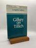 Gilkey on Tillich