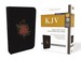Kjv Holy Bible, Super Giant Print Reference Bible, Deluxe Black Floral Leathersoft, 43, 000 Cross References, Red Letter, Comfort Print: King James Version