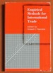 Empirical Methods for International Trade