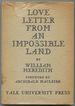 Love Letter From an Impossible Land (the Yale Series of Younger Poets)