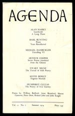 Agenda  Vol. 12, No. 2, Summer 1974