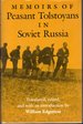 Memoirs of Peasant Tolstoyans in Soviet Russia (Indiana-Michigan Series in Russian & East European Studies)