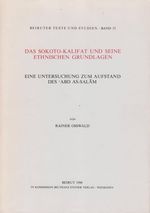 Das Sokoto-Kalifat Und Seine Ethnischen Grundlagen
