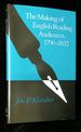 The Making of English Reading Audiences, 1790-1832