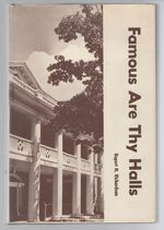 Famous Are They Halls: Hardin-Simmons University as I Have Know It (With Autobiographical Sketches)