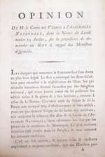 Opinion De M. Le Comte De Virieu a L'Assemblee Nationale, Dans La Seance Du Lundi Matin 13 Juillet, Sur La Proposition De Demander Au Roi Le Rappel Des Ministres Disgracies.