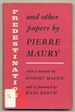 Predestination and Other Papers