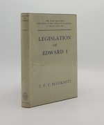 Legislation of Edward I the Ford Lectures Delivered in the University of Oxford in Hilary Term 1947