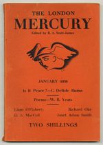 The London Mercury-January 1939