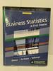 Business Statistics: a First Course