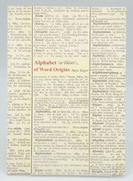 An Alphabet of Word Origins From Alcohol to Zen