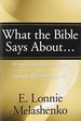 What the Bible Says About--: 31 Studies on Important Topics and a Simple Bible Marking Plan