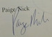 Dutch Courage [Signed]