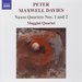 Peter Maxwell Davies: Naxos Quartets Nos. 1 & 2