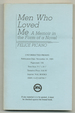 Men Who Loved Me: a Memoir in the Form of a Novel