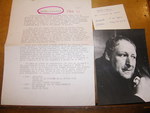 Publicity Material for Georges Wilson