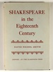 Shakespeare in the Eighteenth Century