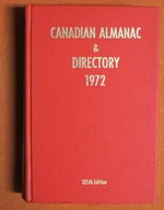 Canadian Almanac and Directory 1972