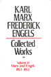 Collected Works of Karl Marx and Frederick Engels: Vol 11-Marx and Engels: 1851-1853: V. 11