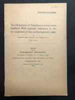 The Life History of Diplodiscus Temporatus Stafford. With Especial Reference to the Development of the Parthenogenetic Eggs (1909 Offprint)