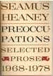 Preoccupations Selected Prose, 1968-1978