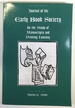 Journal of the Early Book Society for the Study of Manuscripts and Printing History: Volume 16, 2013 (This Volume Only)