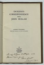 Dickens's Correspondence With John Hullah. Hitherto Unpublished From the Collection of Count De Suzannet