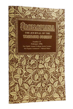 Trollopiana: the Journal of the Trollope Society Number 32-February 1996 the Eighty Annual Trollope Society Lecture