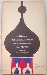 A History of Russian Literature: From Its Beginnings to 1900