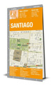 City Map Santiago. De Dios Gu'as De Viaje