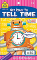Book: School Zone-Tell Time Workbook-Ages 6 to 8, 1st