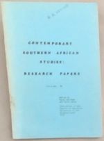 Contemporary South African Studies: Research Papers Volume II