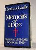 Memoirs of Hope: Renewal, 1958-62; Endeavour, 1962-