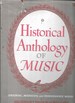 Historical Anthology of Music, Vol. 1: Oriental, Medieval, and Renaissance Music